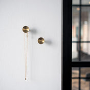 Single Hook Sture Satin brass