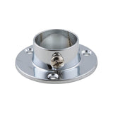 Rörhållare Sidfäste 25mm Krom