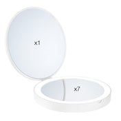 OUTLINE LT Travel Mirror with LED Light White