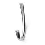 Hook with hat peg Satin Chrome