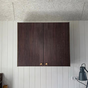 Knopp Sture 28mm Matt Obehandlad Mässing