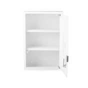 Lockable Medicine Cabinet White 45x30cm