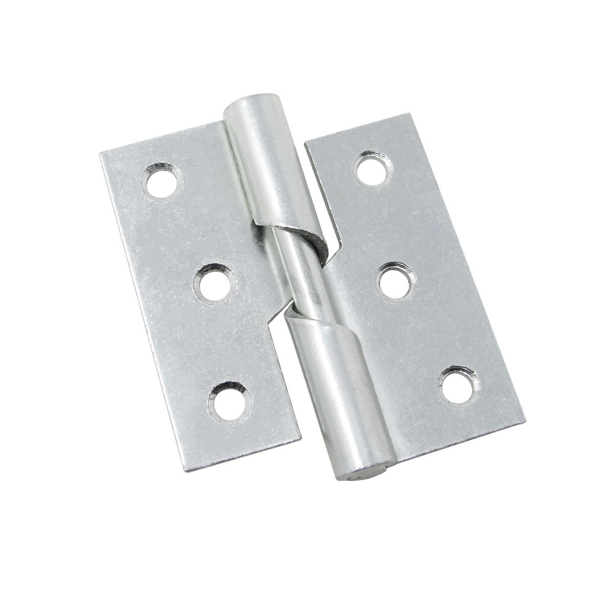Self-Closing Lift-Off Hinge 75mm Zinc 2-Pack