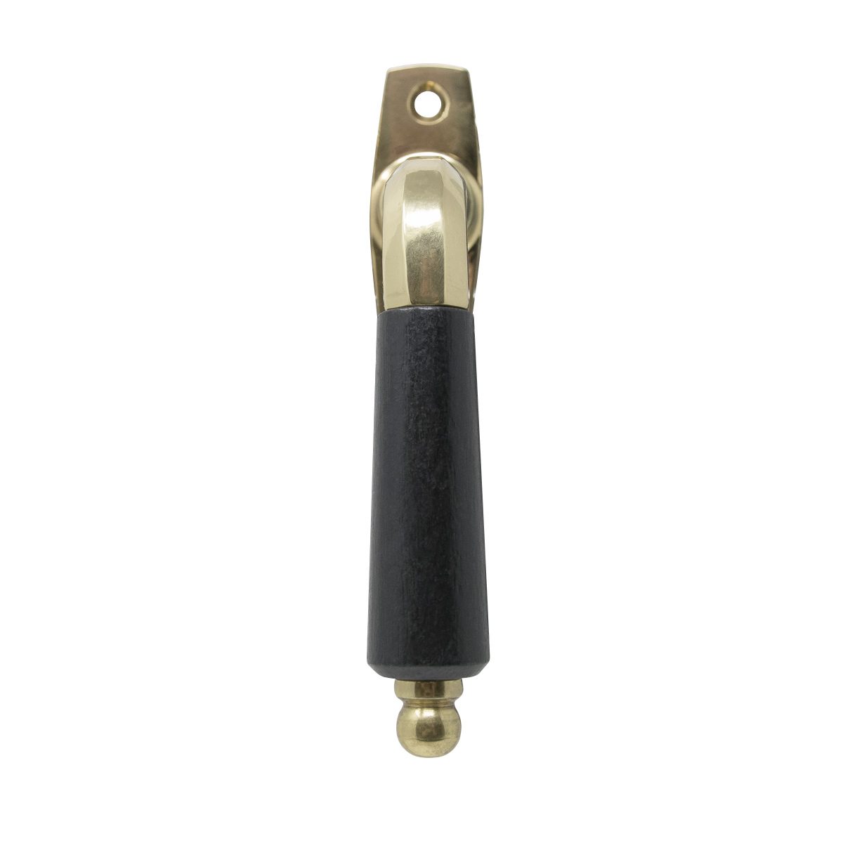 Window Handle Brass/Black