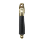 Window Handle Brass/Black