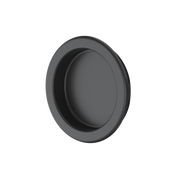 Recessed Cup Handle Black 2-Pack