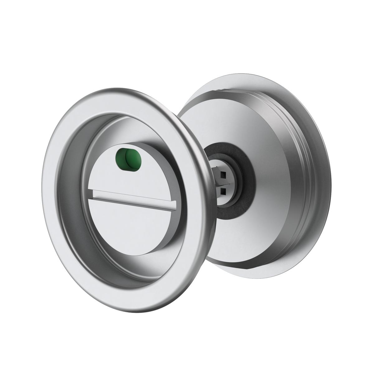 Recessed WC Thumbturn Satin Nickel-Plated