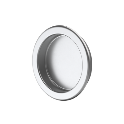 Recessed Cup Handle Satin Nickel-Plated 2-Pack