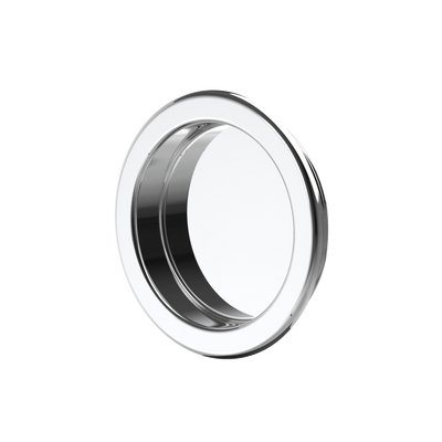 Recessed Cup Handle Chrome 2-Pack