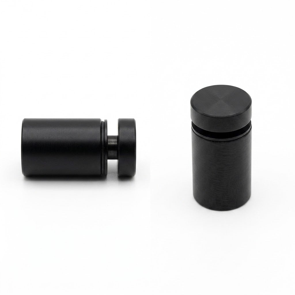 Distansfäste 13x19mm Svart