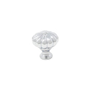 Knob Flora 33mm Chrome