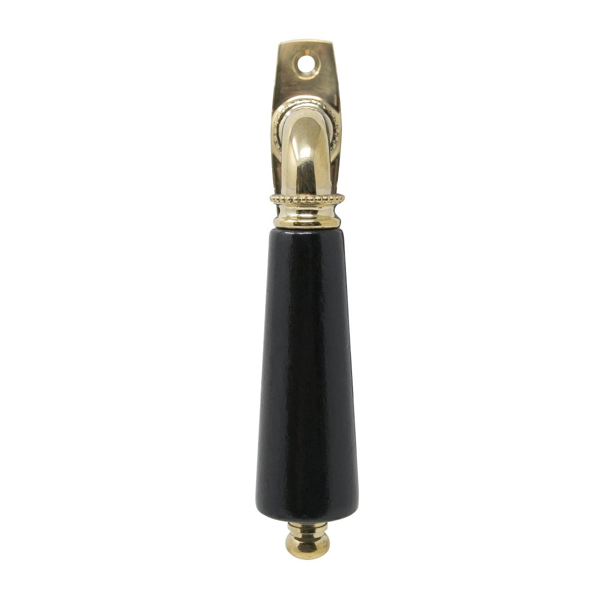 Window Handle Brass/Black