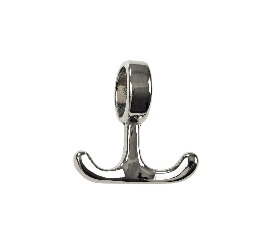 Shelf Hook 25mm Nickel 2-Pack