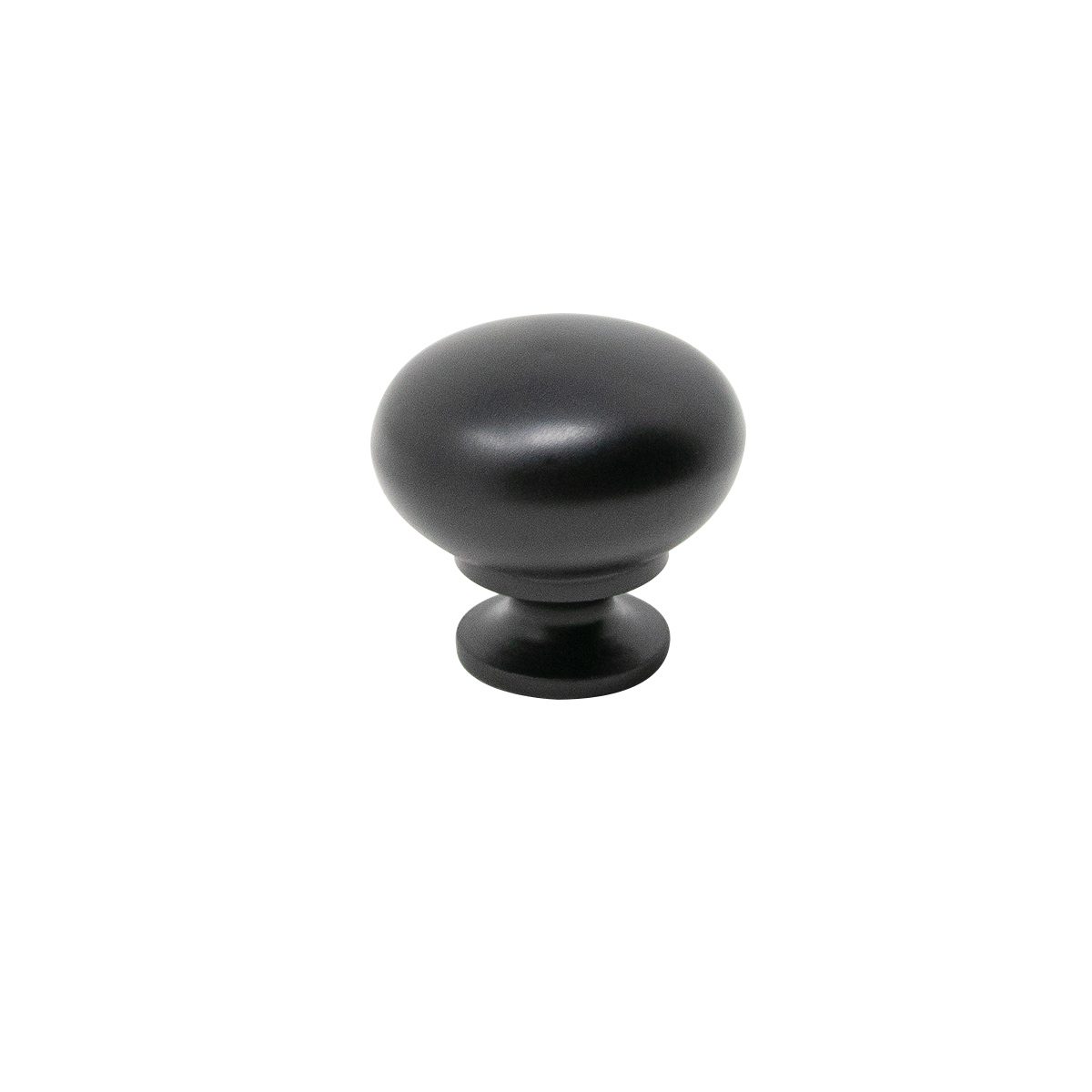 Knopp Hubert 32mm Svart