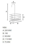 Thread Shower basket for Shower Mixer Chrome
