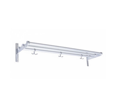 Nostalgi Hat Shelf Alu/Alu 1 meter