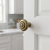 Knopp 32mm Antikbehandlad
