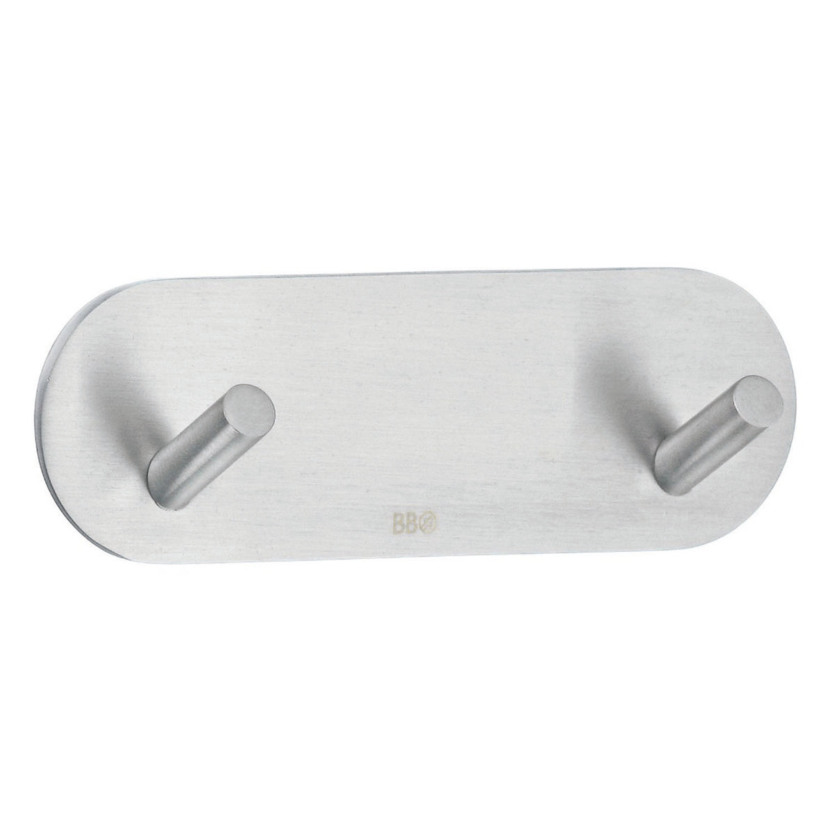 Self-Adhesive Narrow Double Hook Stainless steel