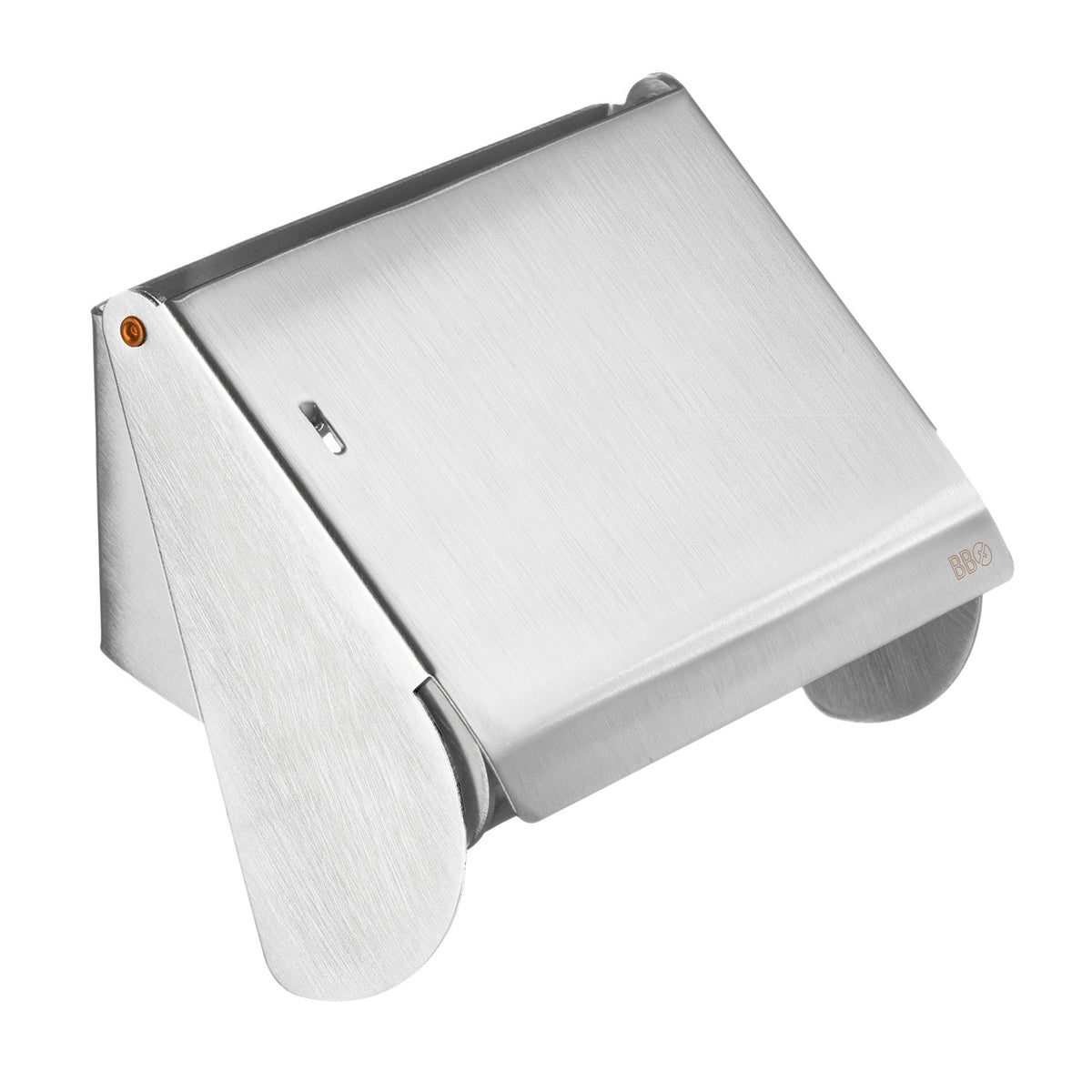 Self-Adhesive Spring-Loaded Toilet-Roll Holder Stainless Steel
