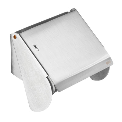 Self-Adhesive Spring-Loaded Toilet-Roll Holder Stainless Steel
