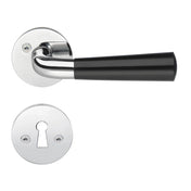 Door Handle Chrome/Black