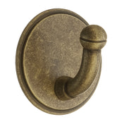 Self-Adhesive Single Hook Antique finish