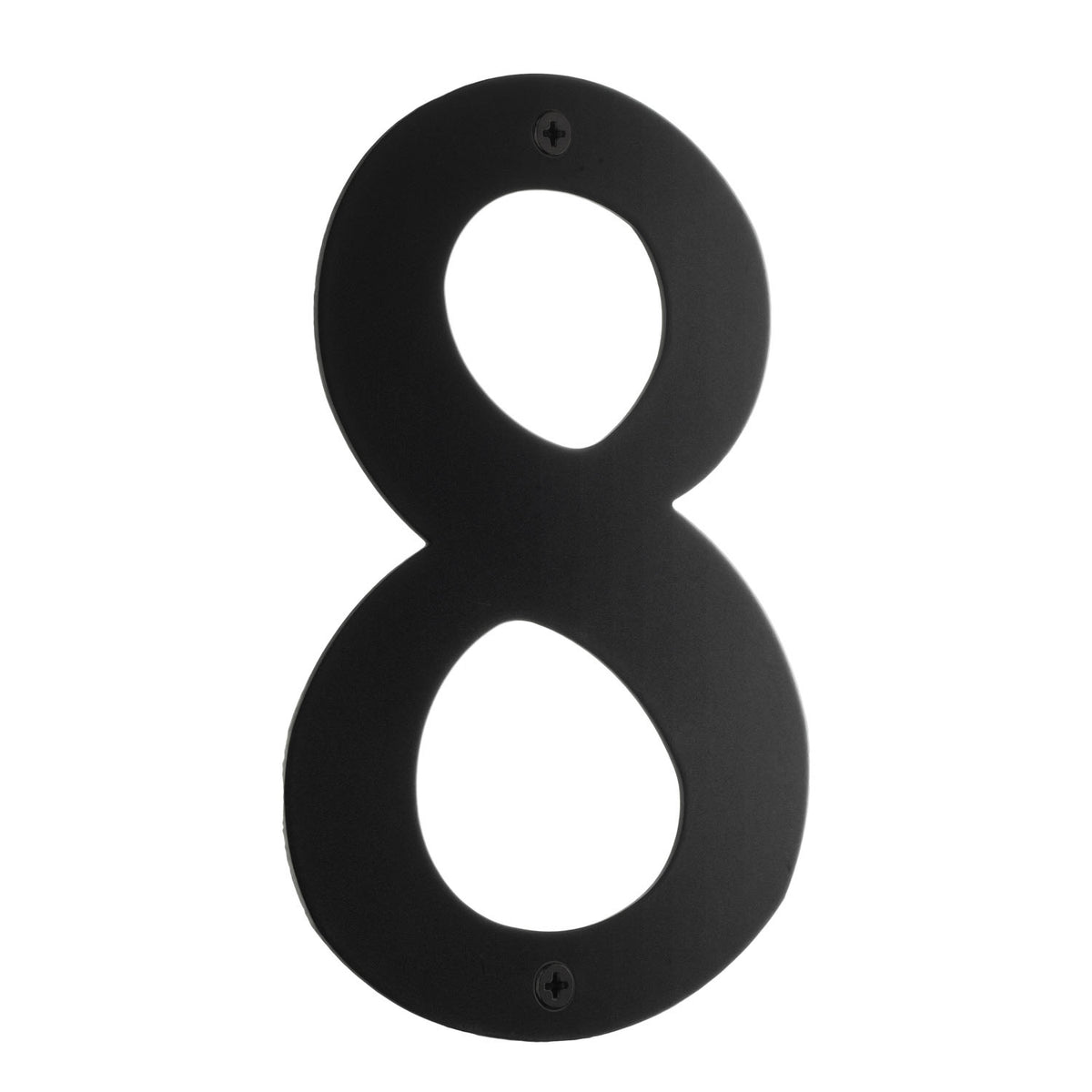 House Number 150mm Black