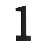 Self-Adhesive Mailbox Numbers Black 50mm