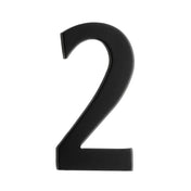 Self-Adhesive Mailbox Numbers Black 50mm