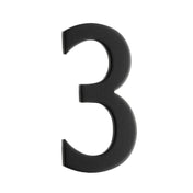 Self-Adhesive Mailbox Numbers Black 50mm