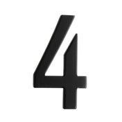 Self-Adhesive Mailbox Numbers Black 50mm
