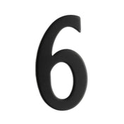 Self-Adhesive Mailbox Numbers Black 50mm