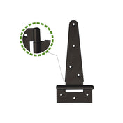 T-Hinge 150mm Black