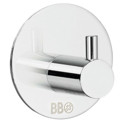 Self-Adhesive Single Hook with Hook Chrome