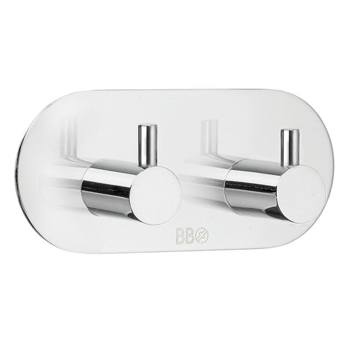 Self-Adhesive Double Hook with Hook Chrome