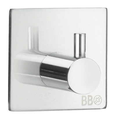 Self-Adhesive Single Hook with Hook Chrome