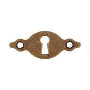 Nyckelskylt liggandes 68 mm Antikbehandlad