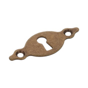 Nyckelskylt liggandes 68 mm Antikbehandlad