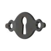 Nyckelskylt liggandes 68 mm Svart