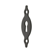 Key Escutcheon Vertical 68 mm Black