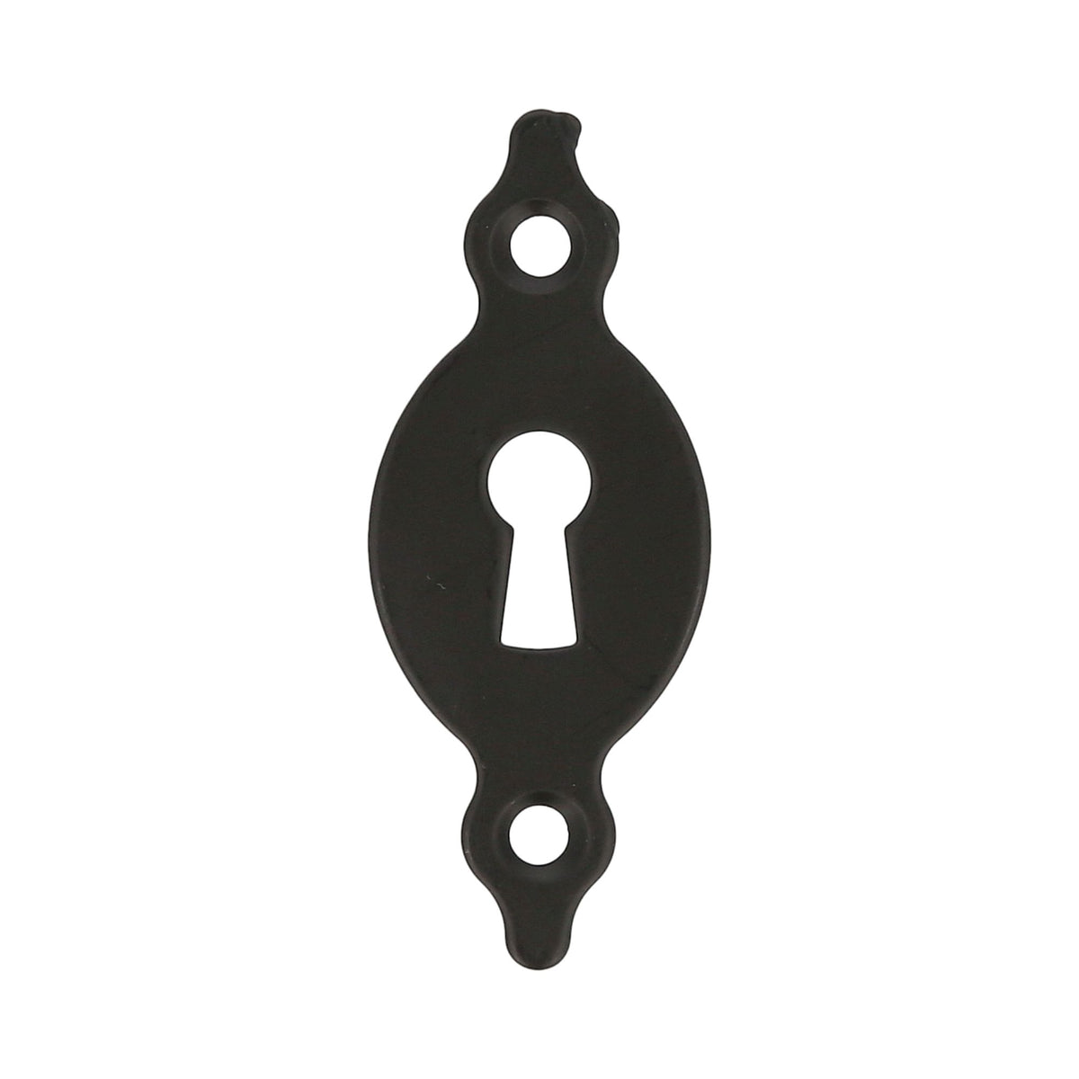 Key Escutcheon Vertical 68 mm Black
