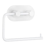 Self-Adhesive Toilet roll holder Round White
