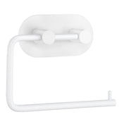 Self-Adhesive Toilet roll holder Round White
