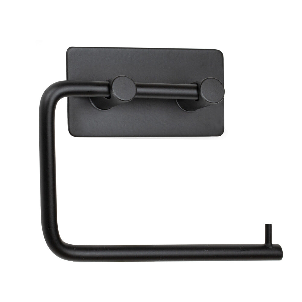 Self-Adhesive Toilet roll holder Base 200 - Matt Black