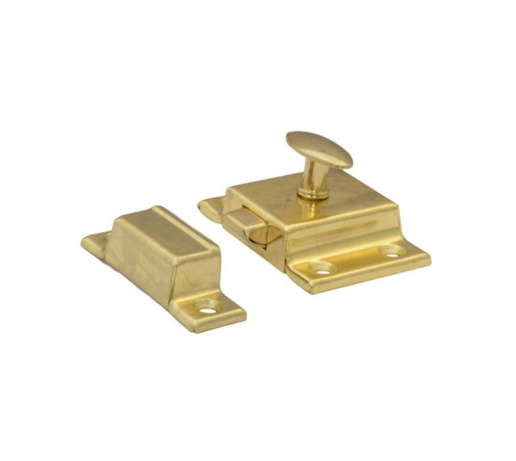 Turn Lock/Turn Bolt Brass-Plated