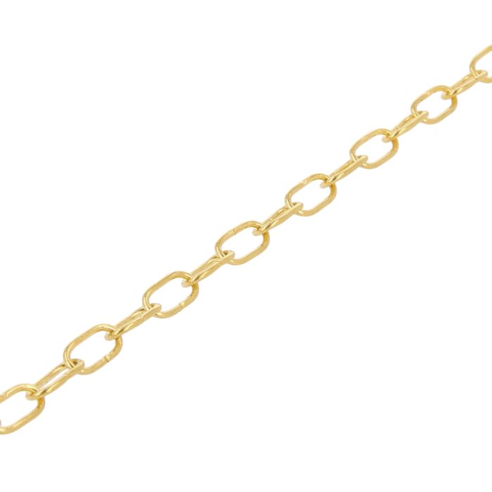 Dekorkæde Forgyldt Ø1.3 X 7.5 MM