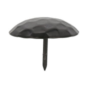 Decorative Nail Black/Iron SLAGEN 25 with Centre Pin