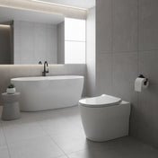 Clover Toilet-Roll Holder Black