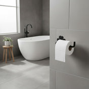 Clover Toilet-Roll Holder Black