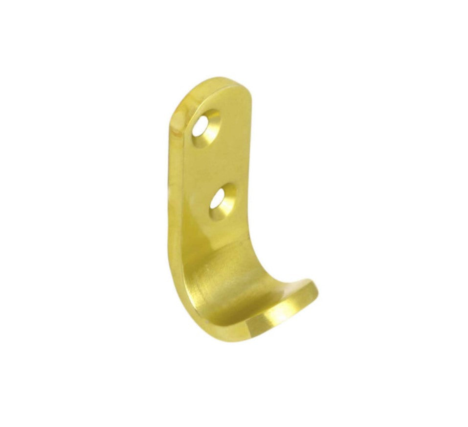 Single Hook Brass-plated